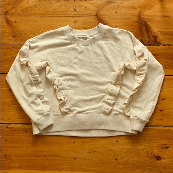 Madewell Cropped Sweatshirt - Picture 1 of 3
